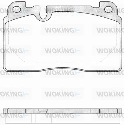 Brake Pad Set, disc brake (P14273.00)