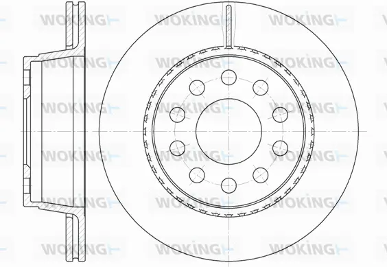 Brake Disc (D6930.10)