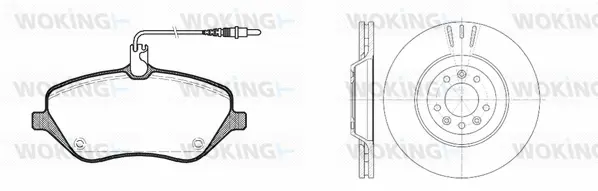 Brake Kit, disc brake (810013.00)
