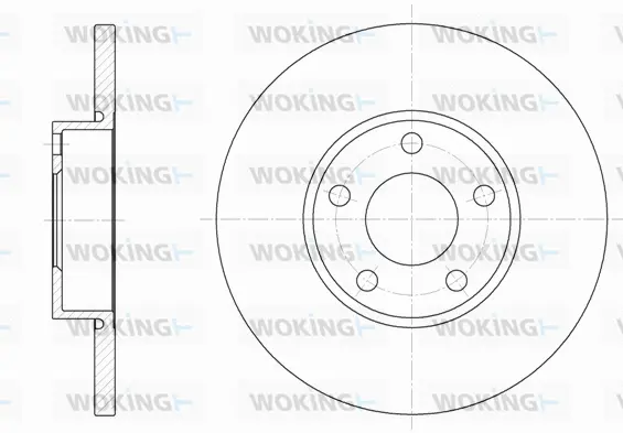 Brake Disc (D6327.00)
