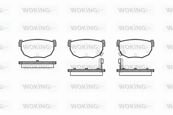 Brake Pad Set, disc brake (P0513.22)
