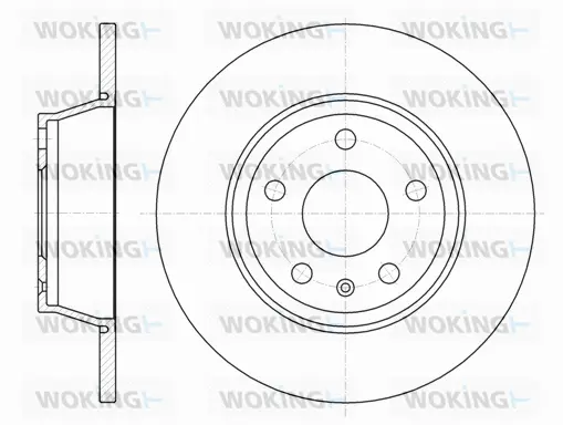 Brake Disc (D61214.00)