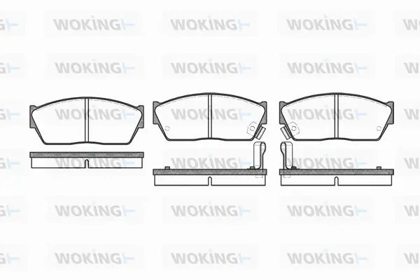 Brake Pad Set, disc brake (P0473.02)