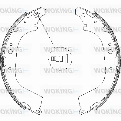 Brake Shoe (Z4650.01)