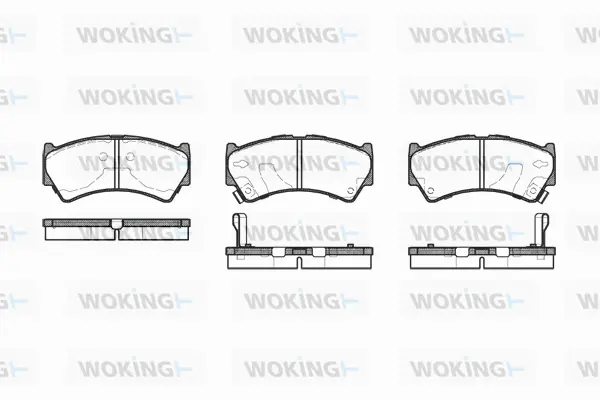 Brake Pad Set, disc brake (P4923.52)