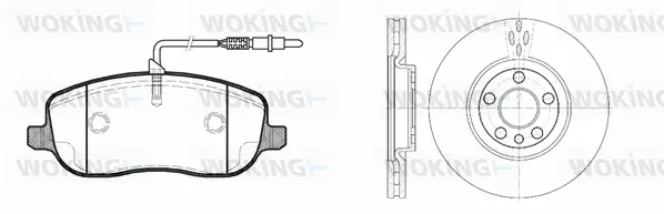 Brake Kit, disc brake (89793.00)