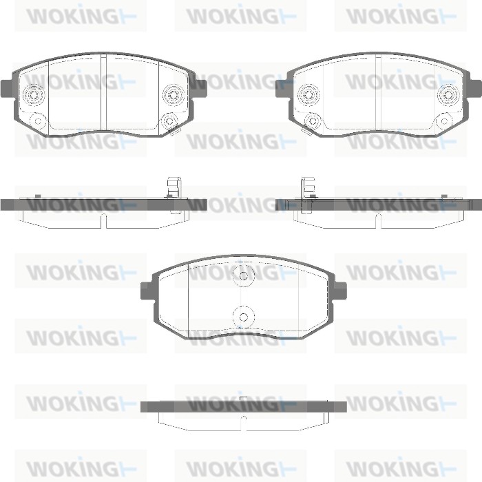 Brake Pad Set, disc brake (P18813.02)