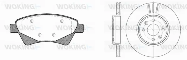 Brake Kit, disc brake (88763.03)