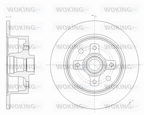Brake Disc (D6217.00)