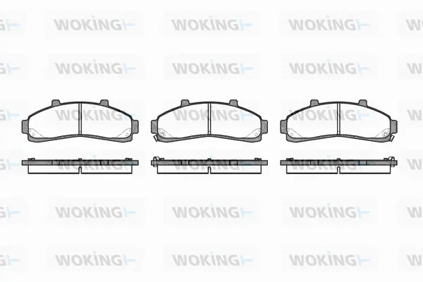 Brake Pad Set, disc brake (P4713.02)