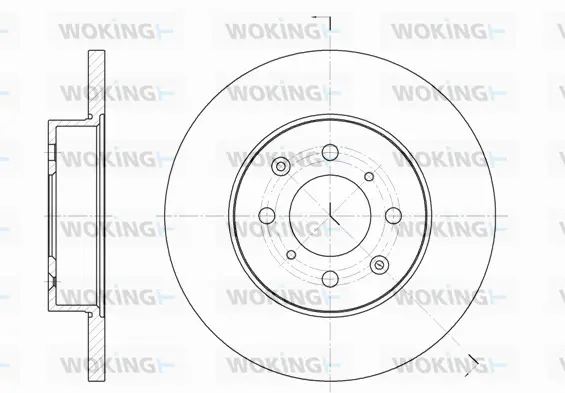 Brake Disc (D6451.00)