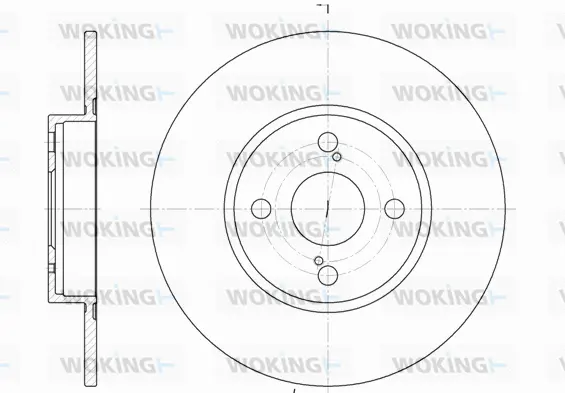 Brake Disc (D6900.00)