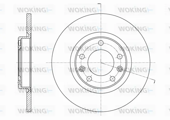 Brake Disc (D61555.00)