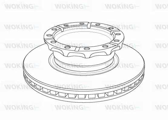 Brake Disc (NSA1158.20)