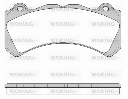 Brake Pad Set, disc brake (P14023.10)