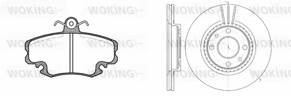 Brake Kit, disc brake (80413.06)