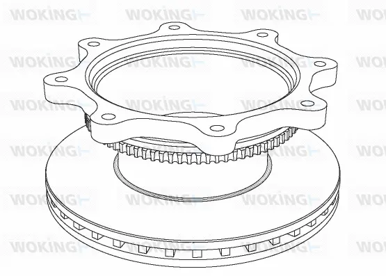 Brake Disc (NSA1037.20)