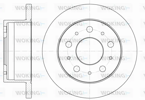 Brake Disc (D6741.00)