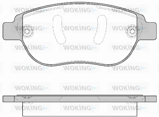Brake Pad Set, disc brake (P9413.10)