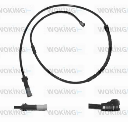 Warning Contact, brake pad wear (001119)