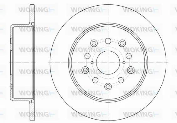 Brake Disc (D6752.00)