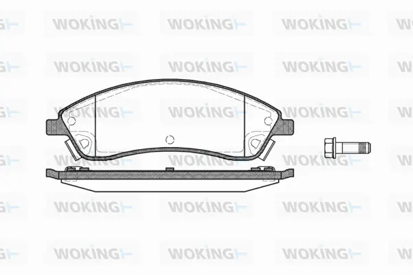 Brake Pad Set, disc brake (P11863.08)