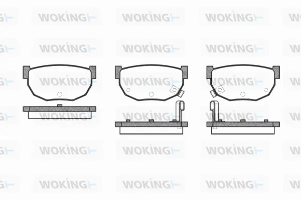 Brake Pad Set, disc brake (P0513.02)
