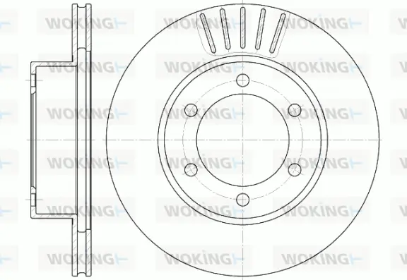 Brake Disc (D6562.10)