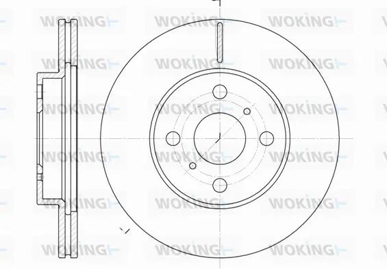 Brake Disc (D6635.10)
