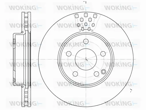 Brake Disc (D6676.10)