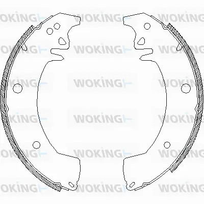 Brake Shoe (Z4078.02)