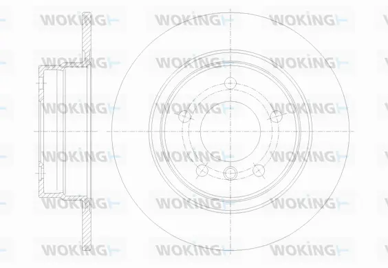 Brake Disc (D61084.00)