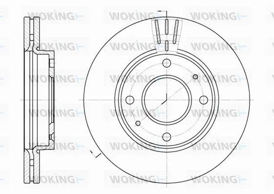 Brake Disc (D6987.10)