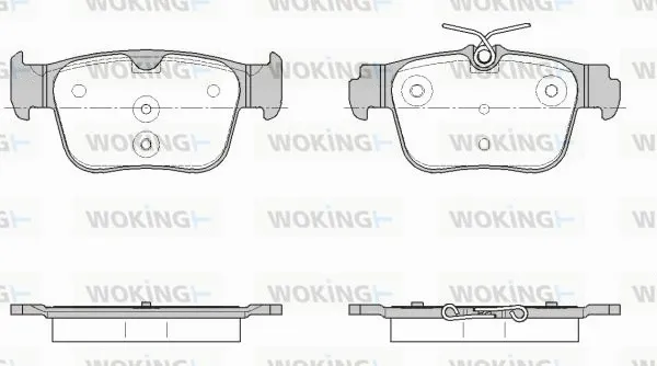 Brake Pad Set, disc brake (P18453.00)