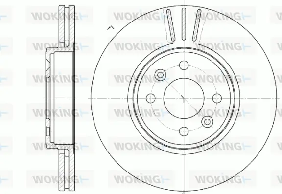 Brake Disc (D6583.10)