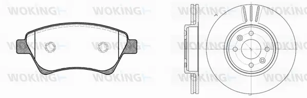 Brake Kit, disc brake (88763.02)