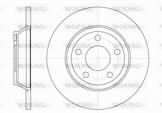 Brake Disc (D6472.00)