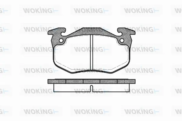 Brake Pad Set, disc brake (P0443.80)