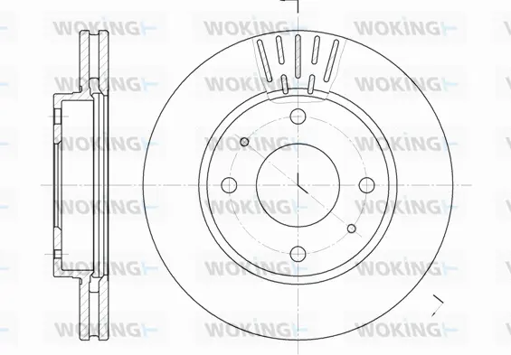 Brake Disc (D6633.10)