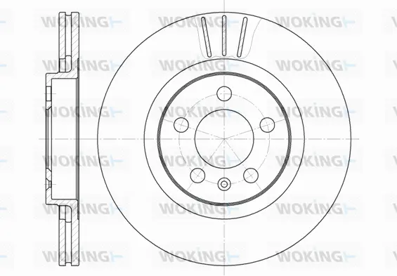 Brake Disc (D6546.10)