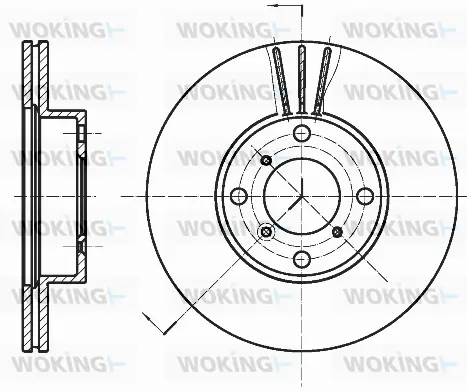 Brake Disc (D6950.10)