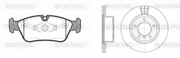 Brake Kit, disc brake (82843.03)