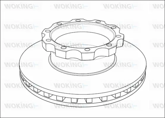 Brake Disc (NSA1045.20)