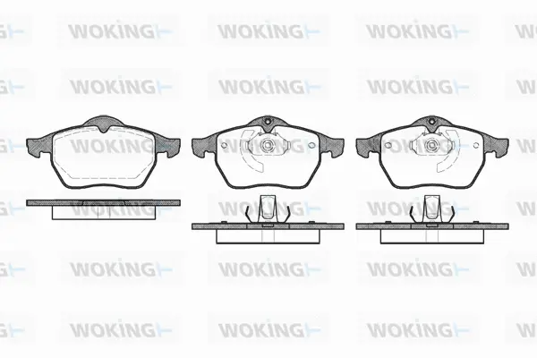 Brake Pad Set, disc brake (P2903.10)