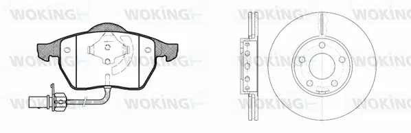 Brake Kit, disc brake (82903.00)