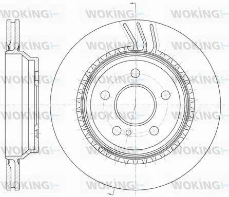 Brake Disc (D61296.10)