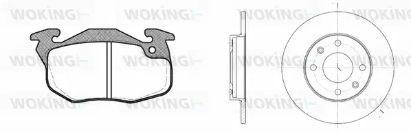 Brake Kit, disc brake (80923.07)