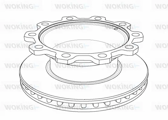Brake Disc (NSA1081.20)