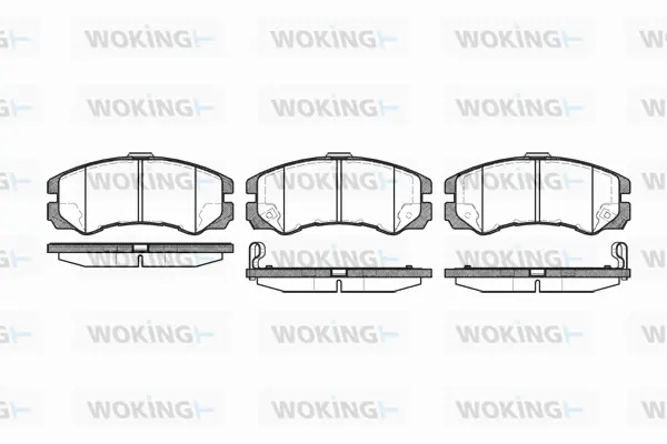 Brake Pad Set, disc brake (P5253.22)