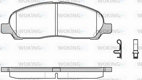 Brake Pad Set, disc brake (P10203.02)